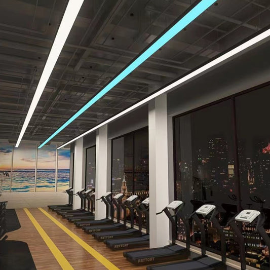 Modern Linear Light Built-In Fixture, Ultra Bright 18W LED Panel Light, 600x50x75mm, Versatile Indoor Lighting Solution for Stylish Decor and Seamless Connection-海智集-