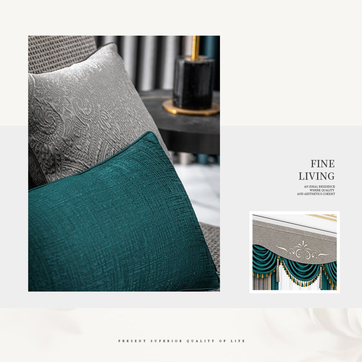 Century Noble Curtains: Excellent heat insulation and heat preservation performance, energy-saving and environmentally friendly-海智集-