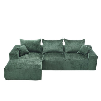 UNITED WE WIN Stylish fabric, excellent touch, L-shaped design, intimate comfort, large seated depth, free stretch, random combination, flexible, full compression, no installation of the sofa-海智集-Default-
