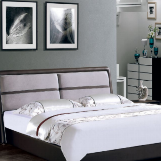 Luo LAN Series Italian Light Luxury Technology Bed 1 693 # 220 * 198 * 10 (Single bed without bedside table-海智集-