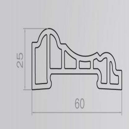 Bamboo and Wood Trim Line 60: A minimalist and elegant decoration material highlighting the shape-海智集-