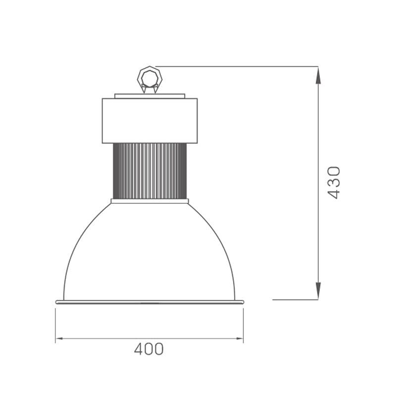 50W LED High - Bay Light - Industrial - Grade Illumination Solution - 海智集