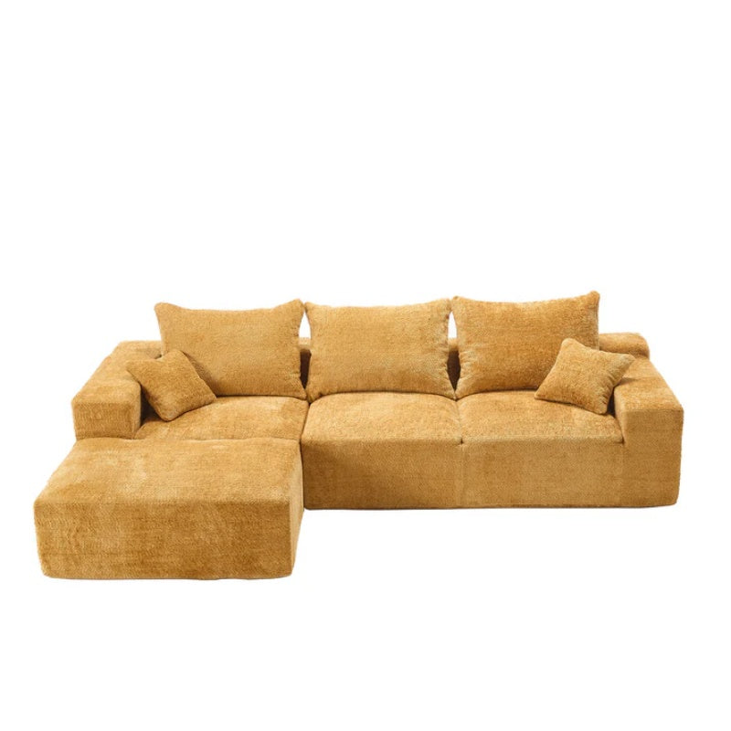 UNITED WE WIN Stylish fabric, excellent touch, L-shaped design, intimate comfort, large seated depth, free stretch, random combination, flexible, full compression, no installation of the sofa-海智集-Default-