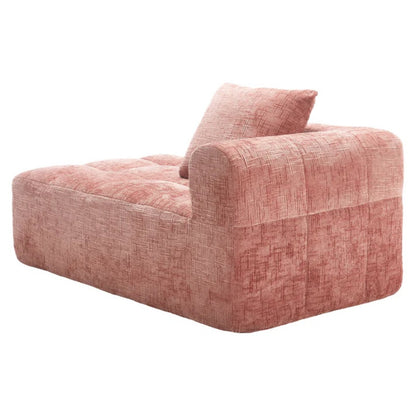 UNITED WE WIN Chenille Loveseat Sofa,Minimalist Modular Couches Sleeper for Living Room Bedroom Apartment Lounge-海智集-Default-