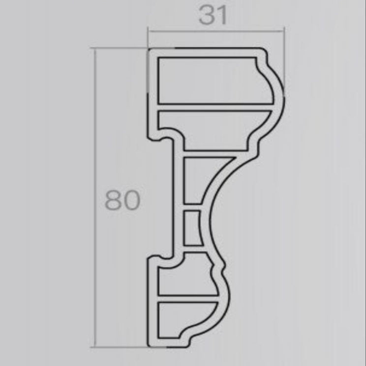 24/5000 Fapeng Bamboo and Wood Trim Line 80: A minimalist and elegant decoration material highlighting the shape-海智集-