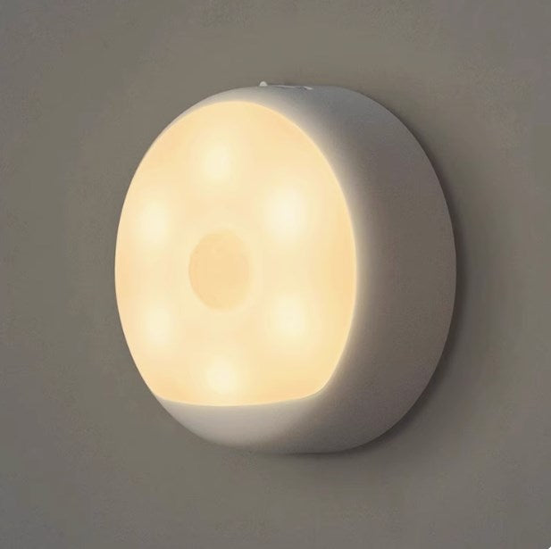 Smart charging automatic sensing night light, bedroom light-controlled corridor sleep plug-in bedside lamp-海智集-