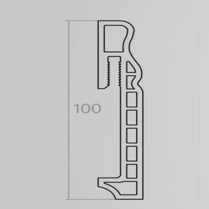 Bamboo and wood skirting board 100: Firm and non-deformable-海智集-