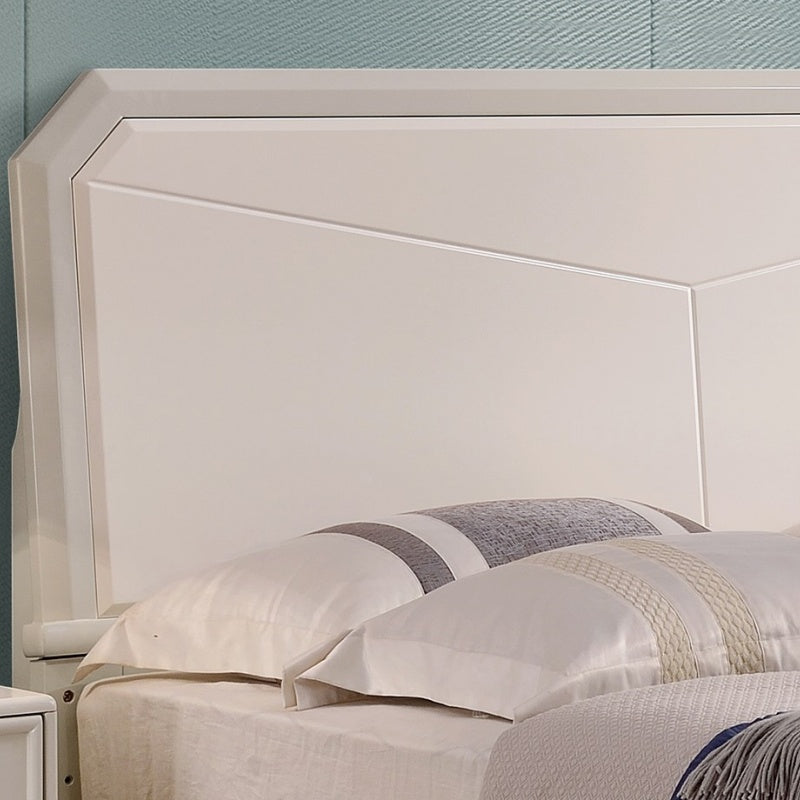 Karan Meishu series solid wood bed is a modern, simple and high-end solid wood 990#-海智集-