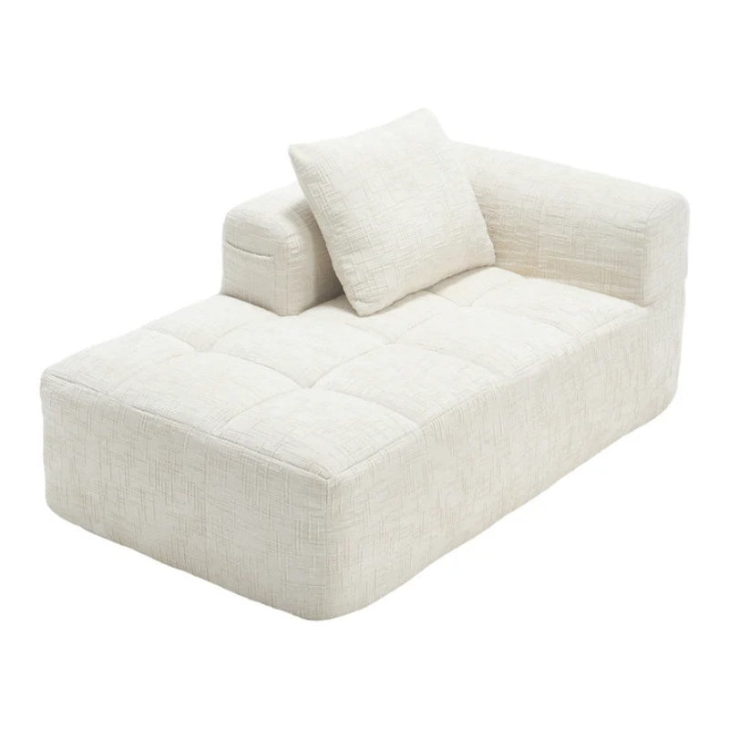 UNITED WE WIN Chenille Loveseat Sofa,Minimalist Modular Couches Sleeper for Living Room Bedroom Apartment Lounge-海智集-Default-