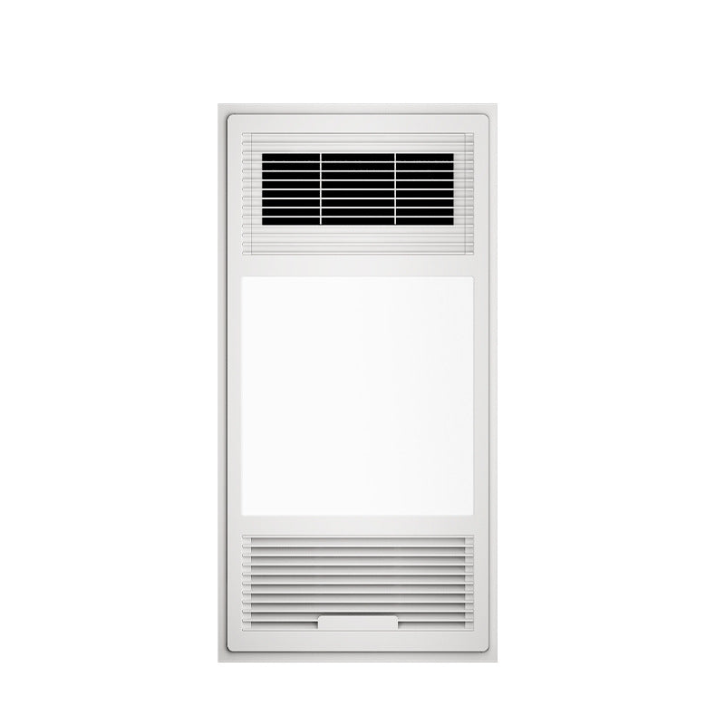 Factory Custom Ultra-Thin Bathroom Heater with Integrated Ceiling Fan and Lighting for Bathroom Heating-Kitchen & Bathroom-海智集-Key Switches-300X600-