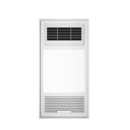 Factory Custom Ultra-Thin Bathroom Heater with Integrated Ceiling Fan and Lighting for Bathroom Heating-Kitchen & Bathroom-海智集-Key Switches-300X600-