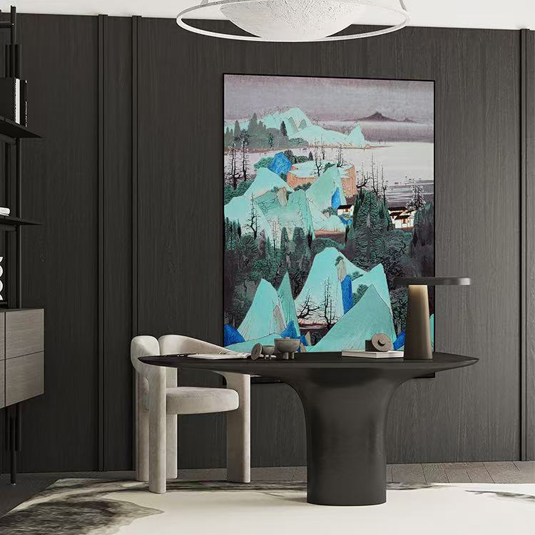 Decorative Art-mountains, forests, rivers and marshes-海智集-