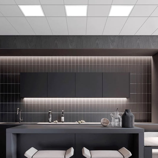 Customized Frame Panel Light - Ultra Bright Square LED Panel Light with Power Adjustment Switch - 595x595x9mm (25W/28W/30W/34W/36W) - Versatile Application for Home, Office & Commercial Use-海智集-