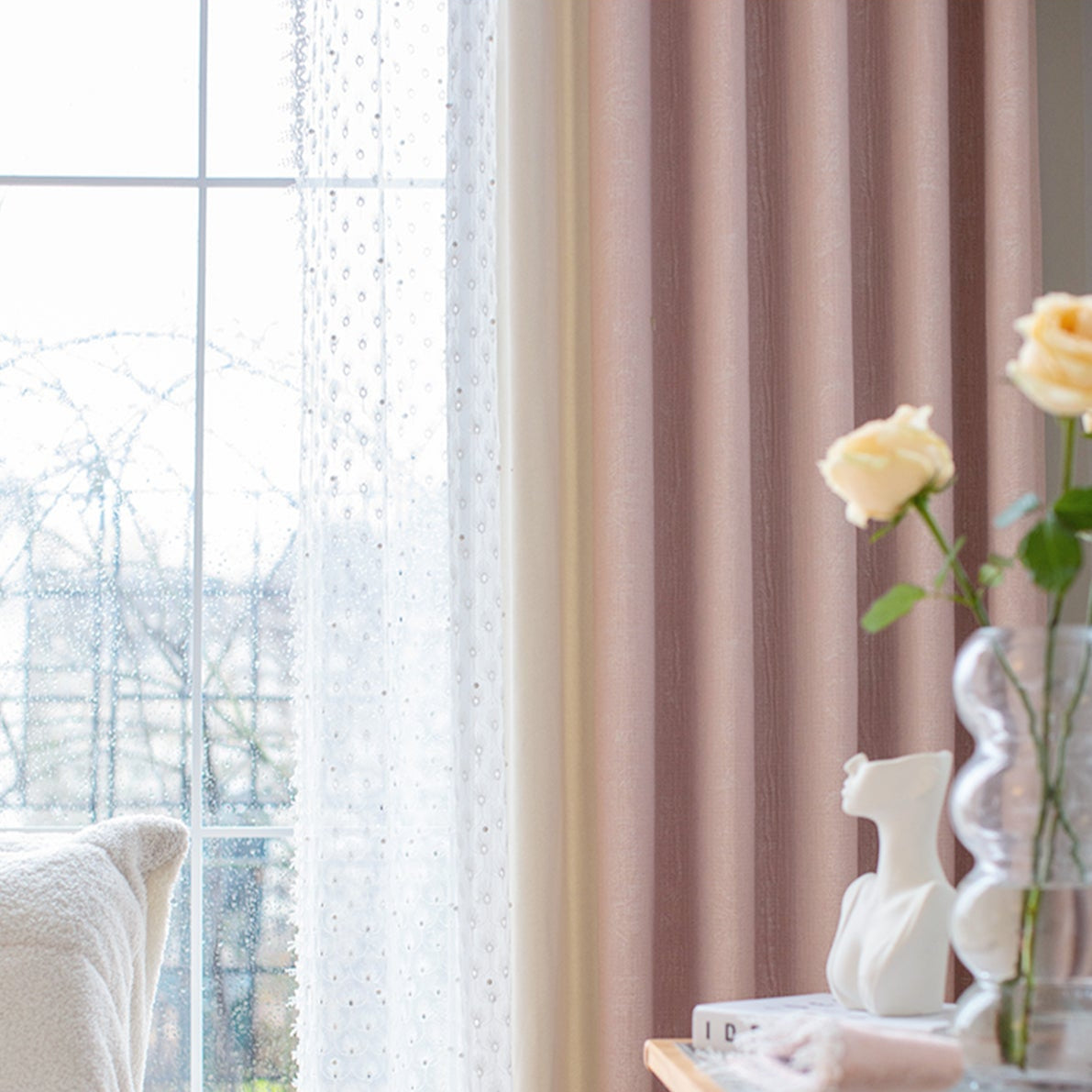 Freya curtains: They are smooth, crisp and have light-blocking properties-海智集-