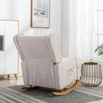 COOLMORE living room Comfortable rocking chair accent chair-海智集-Default-