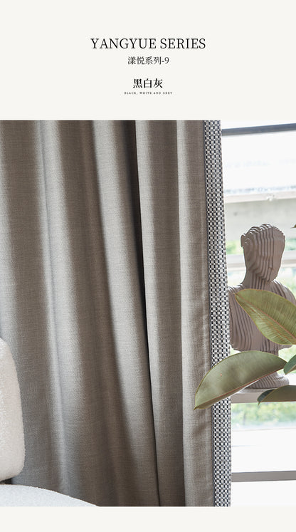 Black, white and grey Curtains:enjoy the stylish yet practical benefits these curtains bring to your home!-海智集-