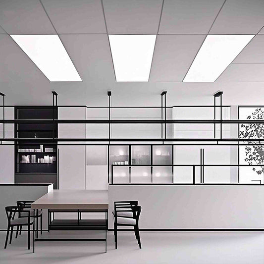 "EDGE-LIT LED Panel Light 24W – Ultra Bright LED Ceiling Light for Residential & Commercial Use, Perfect for Office, Basement, Gym, School & Hospital Lighting, 295×595×9mm, Easy Replacement for Fluorescent Troffer Fixtures"-海智集-