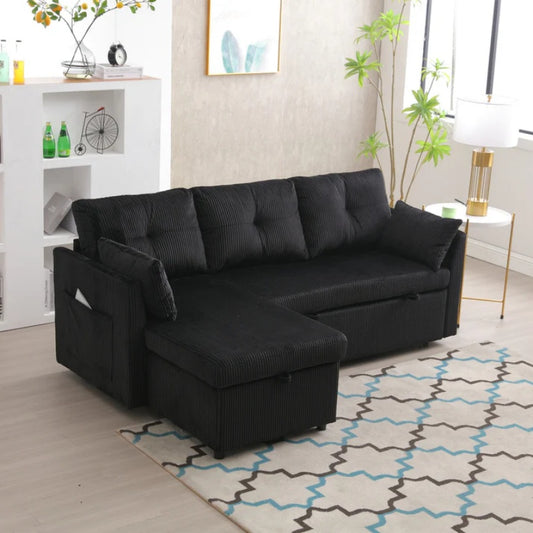 UNITED WE WIN-Furniture, modular L-shaped sofa, modular long sofa with reversible chaise lounge, Sofa bed, Sleeper sofa, modular sofa combination with storage seats.-海智集-Default-