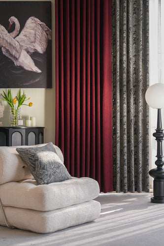 Grape glow Curtain:a perfect blend of style and functionality designed to elevate your living space-海智集-