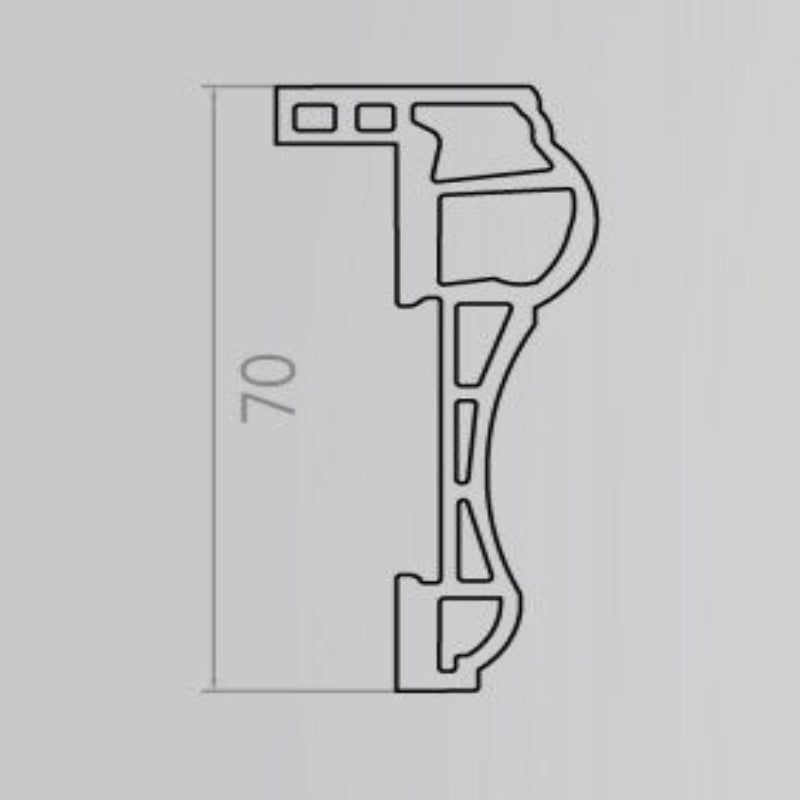 Bamboo and Wood Trim 70 edge waistline: Diverse shapes, firm and not easy to be damaged-海智集-