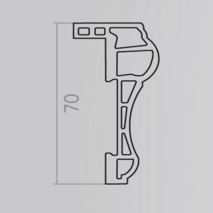 Bamboo and Wood Trim 70 edge waistline: Diverse shapes, firm and not easy to be damaged-海智集-