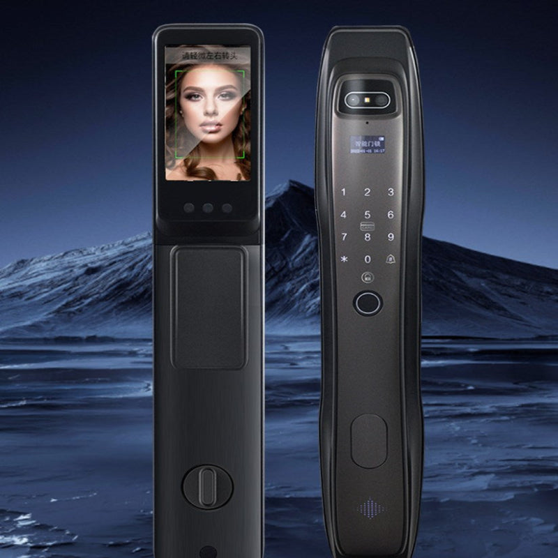 Intelligent visual fingerprint multi-functional door lock-海智集-