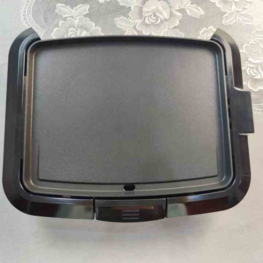 27cm Cooking Size Small Thermostat Height Design Indoor Electric Grill Pan with Griddle Smokeless Desktop Features-海智集-