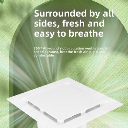 Gypsum Board Integrated Ceiling Ventilation Fan for Kitchen and Bathroom, Ceiling-Mounted Silent High-Power Ventilation System-Kitchen & Bathroom-海智集-