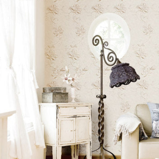 Graceful and elegant Wallpaper: A warm interpretation of romantic rural style-海智集-