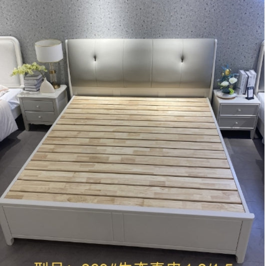 Imported Leather Bed & Mattress Combo (Bundle Discount)-海智集-