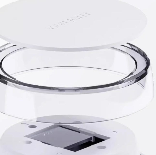 The rechargeable night light with RGB color light creates an atmosphere in the bedroom. The bedside light controls the corridor for getting up at night-海智集-