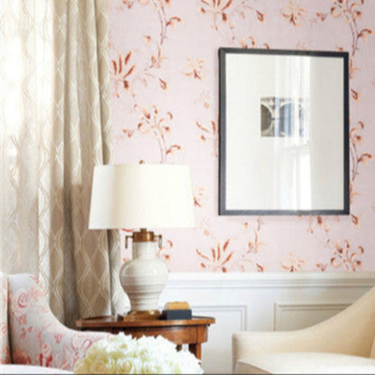 Subtle fragrance wafting Wallpaper: Presenting the simple beauty of a European-style country bedroom-海智集-