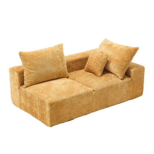 UNITED WE WIN Exquisite fabric technology, intimate two-person design, lazy leisure sitting, free combination of flexible and changeable, a wide range of scene applicability of the sofa-海智集-Default-