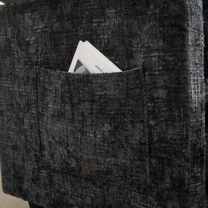 UNITED WE WIN Chenille fabric, solid construction, the overall structure of the sofa is stable, detachable armrests, two foot stools and two-seat sofa with side pockets-海智集-Default-