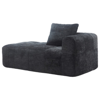 UNITED WE WIN Chenille Loveseat Sofa,Minimalist Modular Couches Sleeper for Living Room Bedroom Apartment Lounge-海智集-Default-