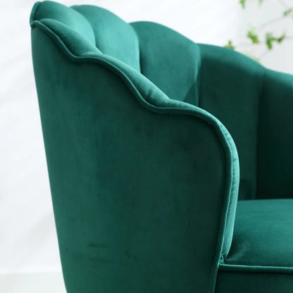 COOLMORE Swivel Barrel Chair, Comfy Round Accent Sofa Chair for Living Room, 360 Degree Swivel Barrel Club Chair, Leisure Arm Chair for Nursery, Hotel, Bedroom, Office, Lounge-海智集-Default-