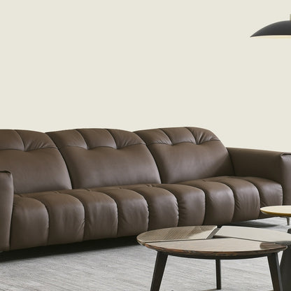 Jinxuan Series Leather sofa, Italian light Luxury four-seater GINSON. CB3729-海智集-
