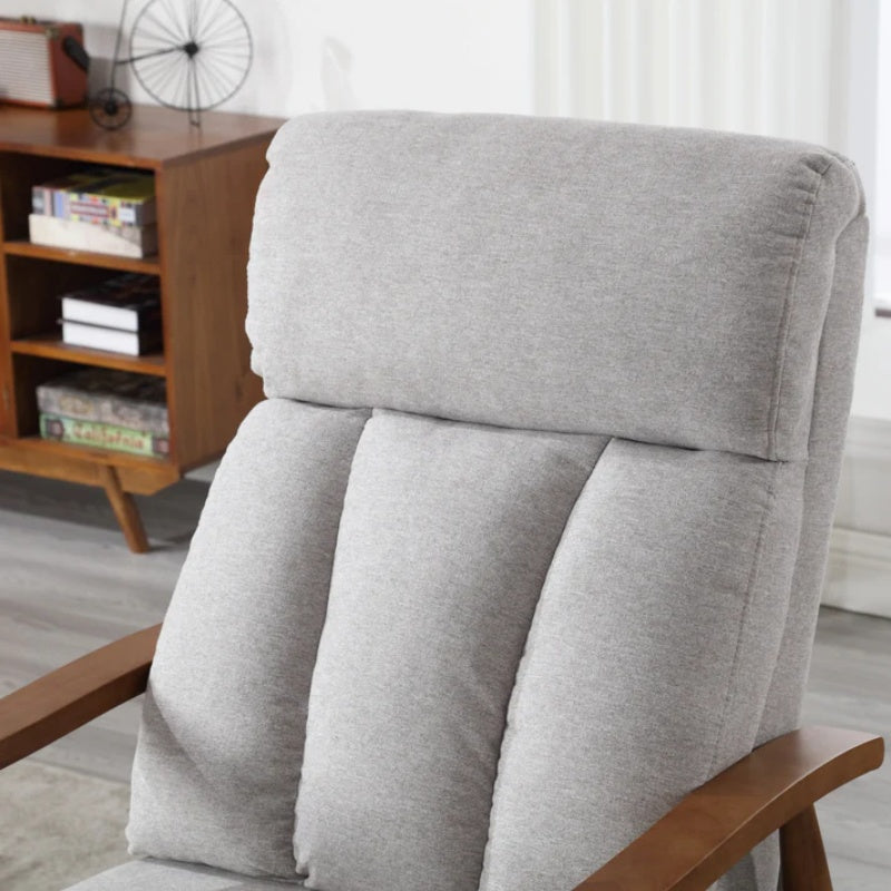 COOLMORE Wood Frame Armchair, Modern Accent Chair Lounge Chair for Living Room-海智集-Default-