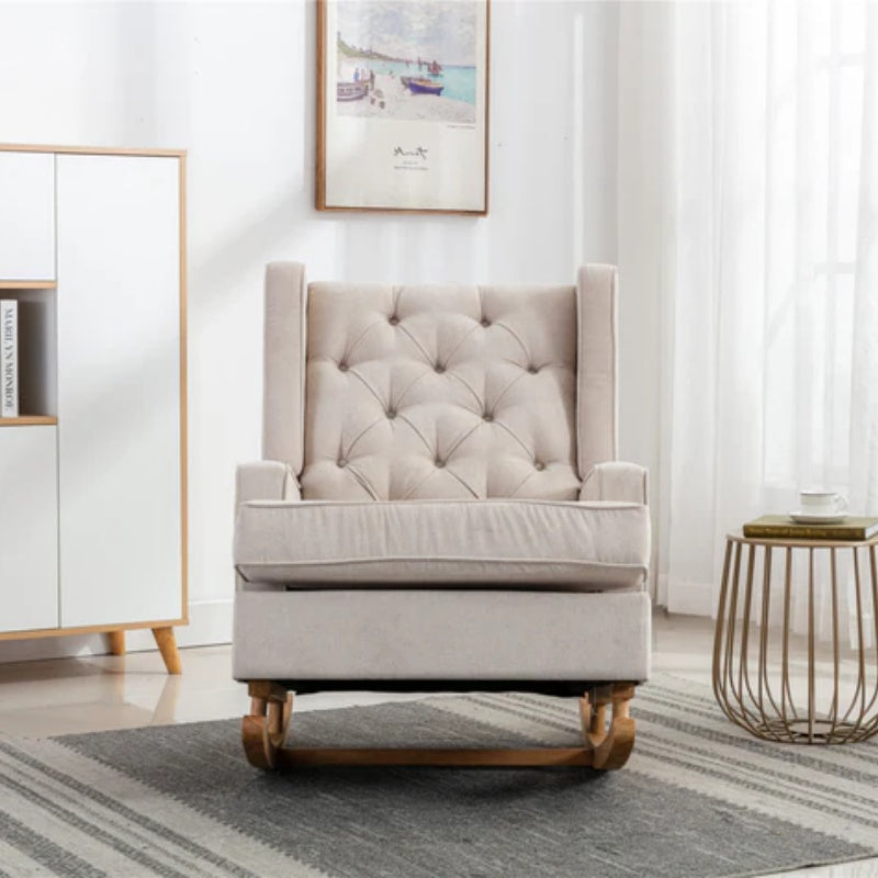 COOLMORE living room Comfortable rocking chair accent chair-海智集-Default-