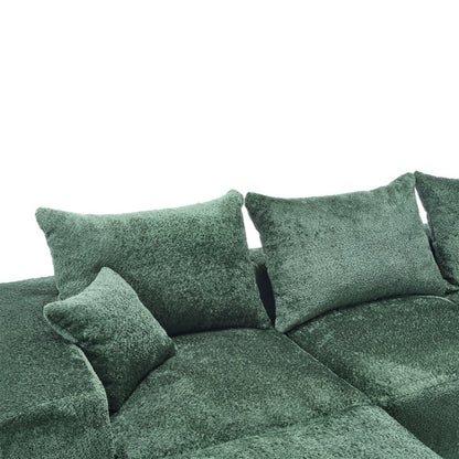 UNITED WE WIN Stylish fabric, excellent touch, L-shaped design, intimate comfort, large seated depth, free stretch, random combination, flexible, full compression, no installation of the sofa-海智集-Default-