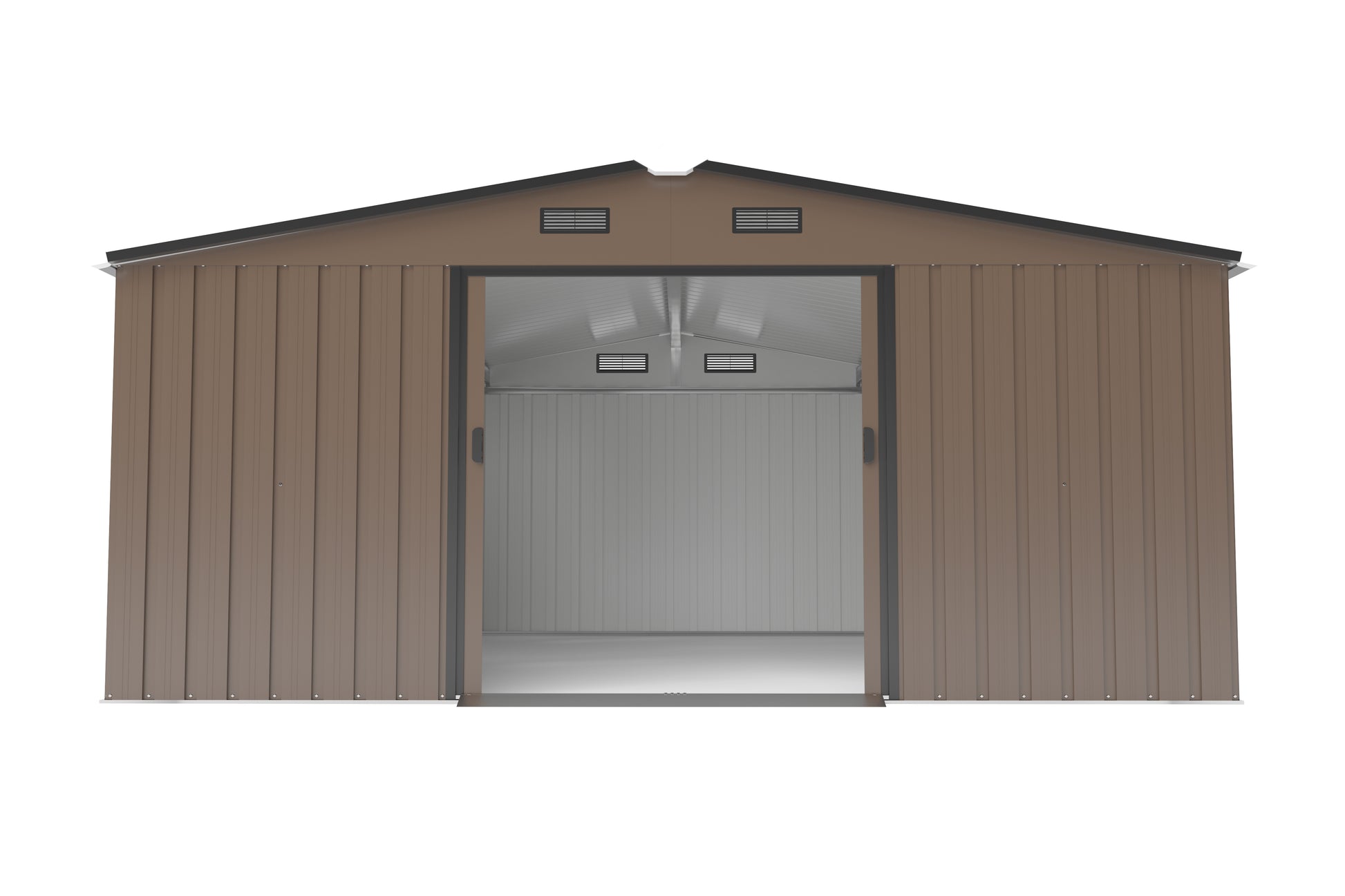 Campcraft 0.25mm color steel plate, surface protective film, Two daylight Windows, A practical and thoughtful gift,two colors can be freely selected storage sheds-海智集-Default-