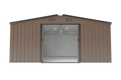 Campcraft 0.25mm color steel plate, surface protective film, Two daylight Windows, A practical and thoughtful gift,two colors can be freely selected storage sheds-海智集-Default-