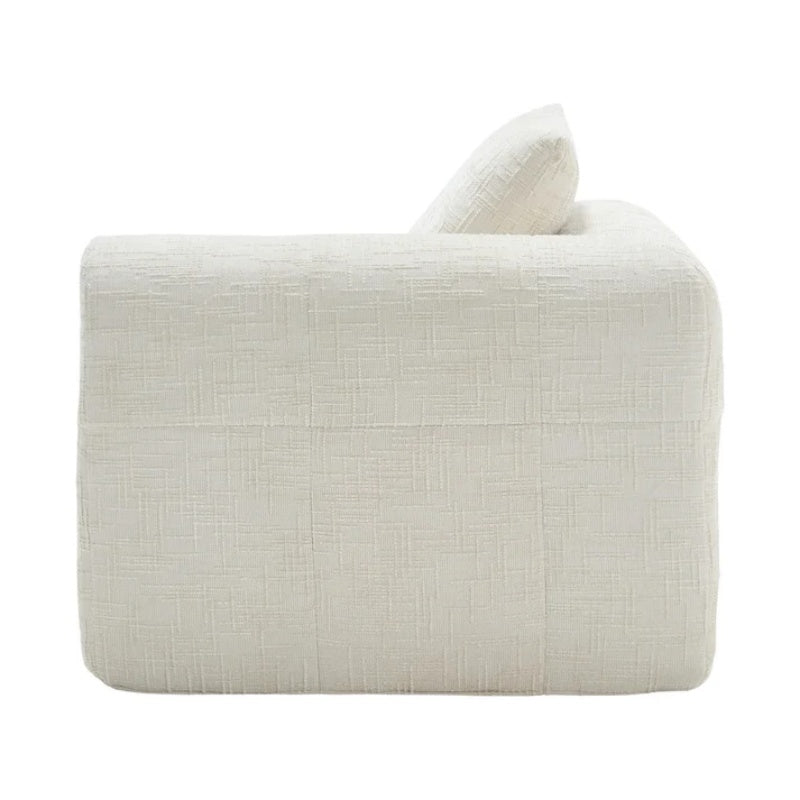 UNITED WE WIN Chenille Loveseat Sofa,Minimalist Modular Couches Sleeper for Living Room Bedroom Apartment Lounge-海智集-Default-