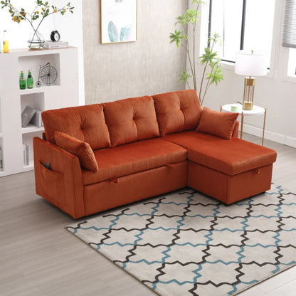 UNITED WE WIN-Furniture, modular L-shaped sofa, modular long sofa with reversible chaise lounge, Sofa bed, Sleeper sofa, modular sofa combination with storage seats.-海智集-Default-