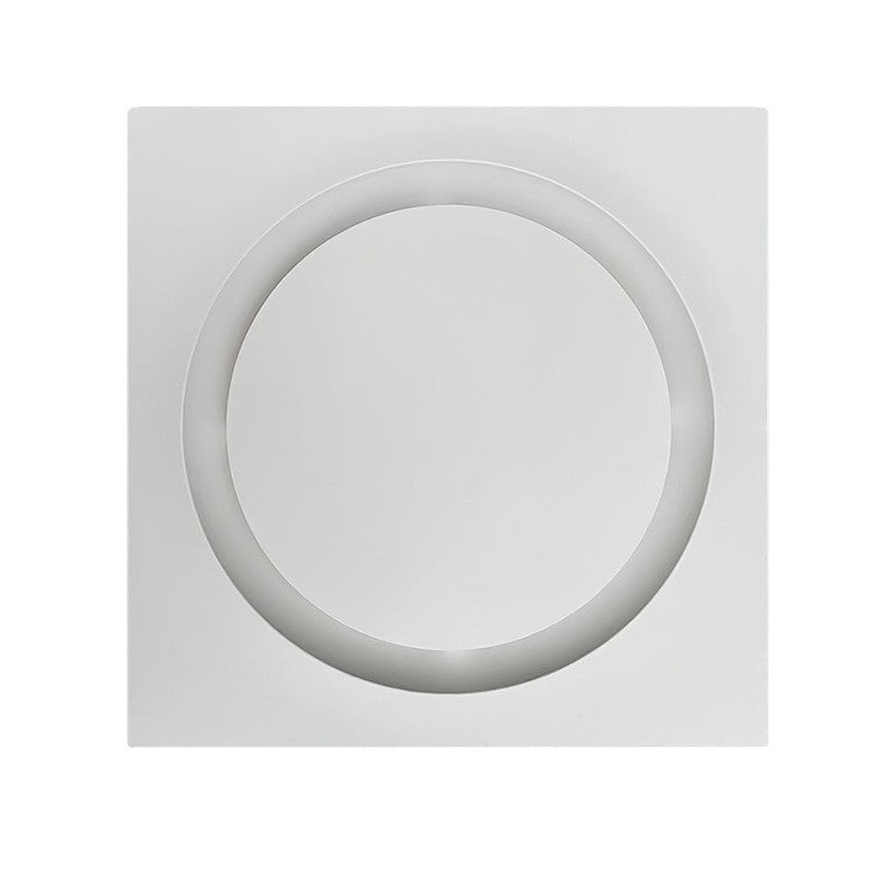Integrated Ceiling Ventilation Fan Ultra-thin Silent Model for Bathroom 300*300 Kitchen and Bathroom Ceiling Exhaust Fan-Kitchen & Bathroom-海智集-High Suction Power [40W Round Model] Ventilation Fan-
