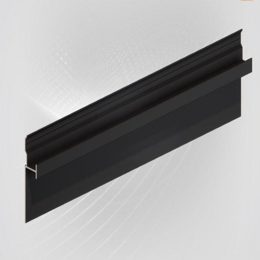 skirting board 40 concave black skirting board: Not easy to deform and firmly combined-海智集-