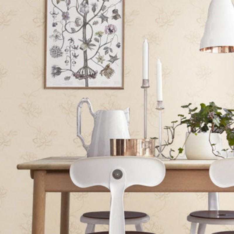 Graceful and elegant Wallpaper: A warm interpretation of romantic rural style-海智集-