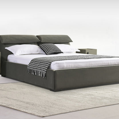 Capri Luxury Adjustable Bed - Italian Full-Grain Leather & Smart Sleep Settings-海智集-