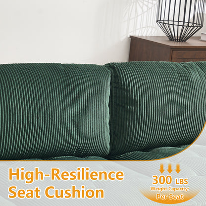 UNITED WE WIN Modular Sectional Sofa U Shaped Modular Couch with Reversible Chaise Modular Sofa Sectional Couch,6- Seat Convertible Sofa,Fit for Living Room-海智集-Default-