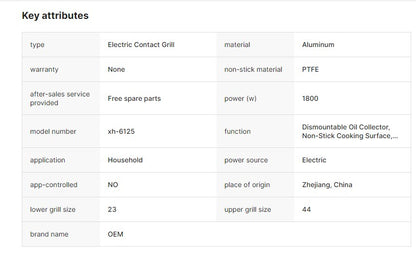 Power Smokeless Indoor Electric BBQ Grill 1500w With Hot Pot With Non-stick Cooking Surface-海智集-